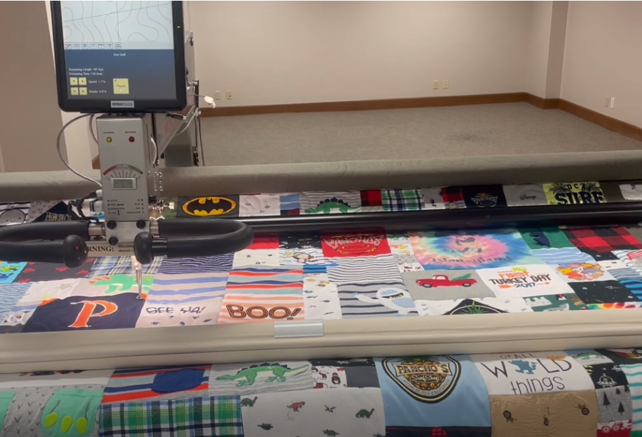 Computerized Longarm quilting services edge to edge