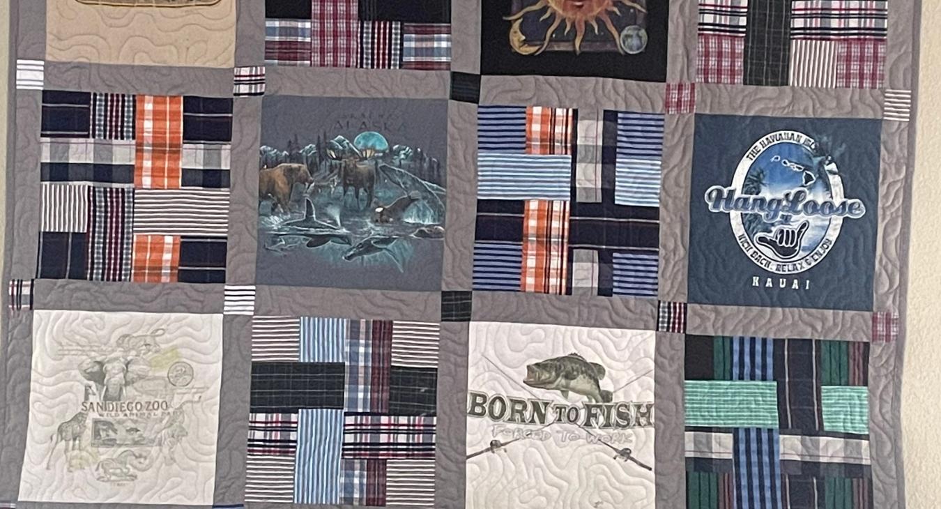 Checkerboard TShirt Quilt