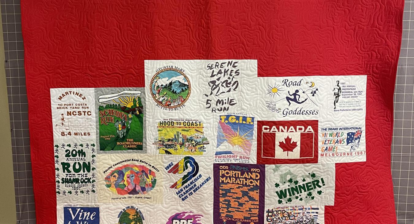 Marathon Mosaic T-Shirt Quilt
