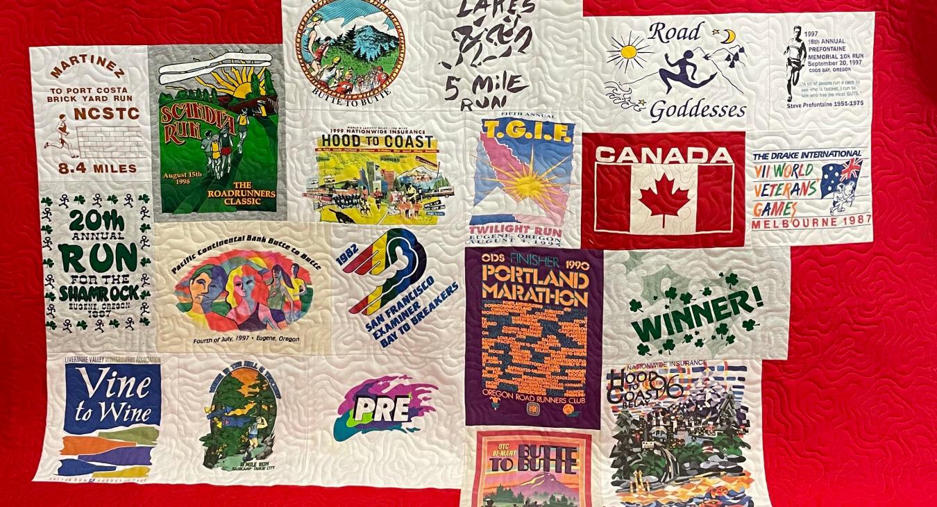 Marathon Mosaic T-Shirt Quilt